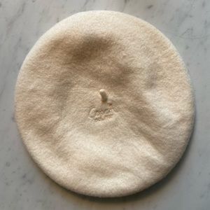 Coach felt Bret ivory hat M/L